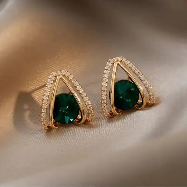 Emerald Luxe Earrings