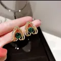 Emerald Luxe Earrings Thumbnail Image 2