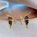 Midnight Butterfly Studs Thumbnail Image 1
