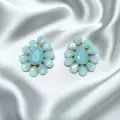 Aqua Bloom Stud Thumbnail Image 1