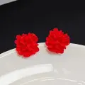 Blossom Bloom Earrings=Red Thumbnail Image 1