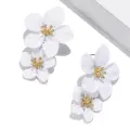 Fleur Blanche Elegance Earrings Thumbnail Image 2